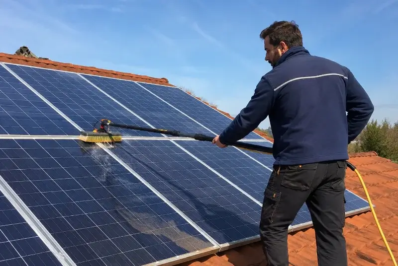 Nettoyage et entretien de panneaux solaires à Cholet